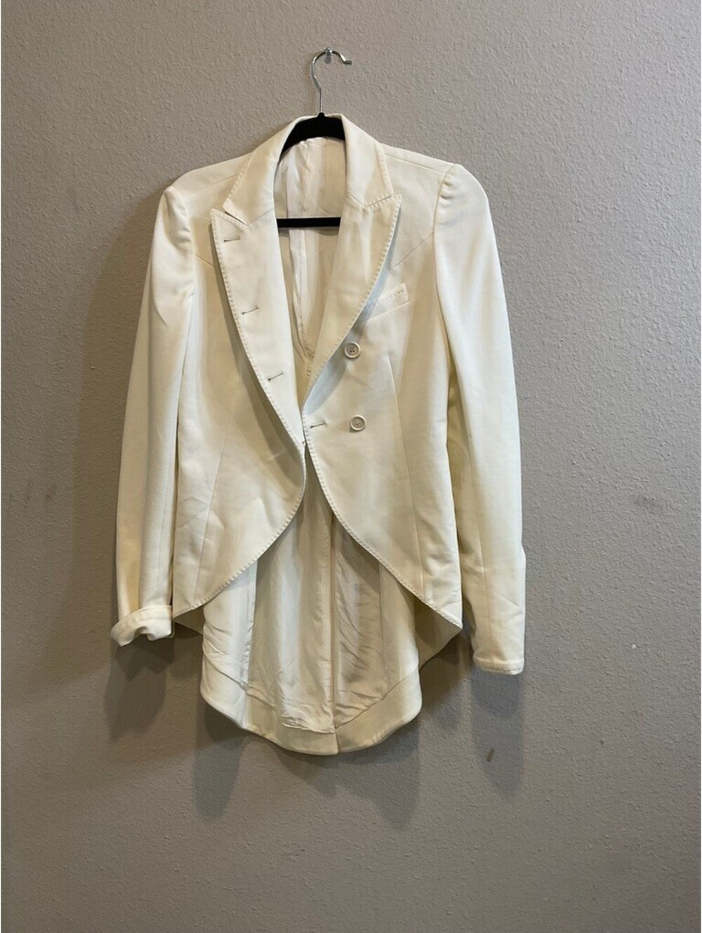 Brunello Cucinelli white jacket
